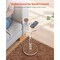 Clear Acrylic Side Table with 11 lb Capacity and Durable Legs for Any Space